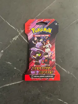 (VERY HEAVY)🔥 32.77g Pokemon TCG Destined Rivals Sleeved Booster Pack Brand New - Image 2
