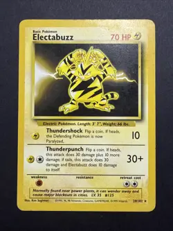Electabuzz 20/102 Base Set - Rare Pokemon - Image 1