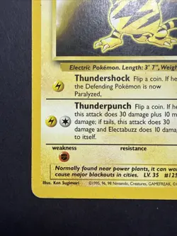 Electabuzz 20/102 Base Set - Rare Pokemon - Image 5