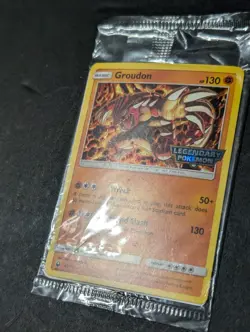Pokemon Groudon 81/168 Holo SEALED - Legendary Pokemon Stamp GameStop Promo - Image 2