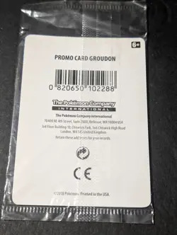 Pokemon Groudon 81/168 Holo SEALED - Legendary Pokemon Stamp GameStop Promo - Image 4