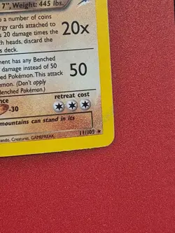 Pokemon TCG Dark Tyranitar Neo Destiny Holo Rare 11/105 HP Heavily Played - Image 5