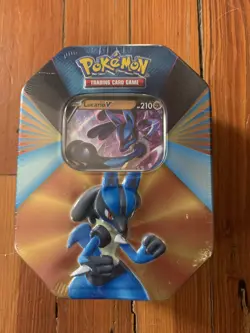 Pokemon TCG V Forces Collectors Tin Lucario V - Image 1