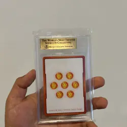 BGS 10 SB02 Dragon Ball Manga Energy Marker E-76 English Version Gold Foil - Image 2