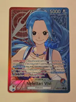 One Piece EB03-001 Nefeltari Vivi (L) Leader Alt Art Heroines Edition Alternate - Image 1
