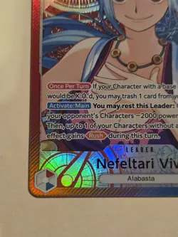 One Piece EB03-001 Nefeltari Vivi (L) Leader Alt Art Heroines Edition Alternate - Image 4