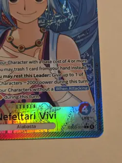 One Piece EB03-001 Nefeltari Vivi (L) Leader Alt Art Heroines Edition Alternate - Image 5