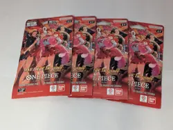 ONE PIECE Heroines EB-03 Sleeved Booster pack English - Lot of 4 - New / Sealed - Image 1