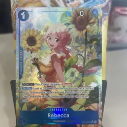 Rebecca (Alternate Art) OP15-053 One Piece Adventure on Kami's Island Foil NM/M - Image 1