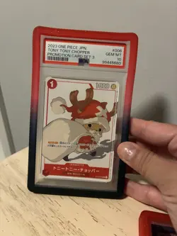 2023 One Piece Japanese Promotion Card Set 3 #006 Tony Tony Chopper PSA 10 - Image 1