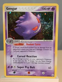 Gengar 5/92 Holo Rare (2006) EX Legend Maker Pokemon TCG Card DMG - Image 1