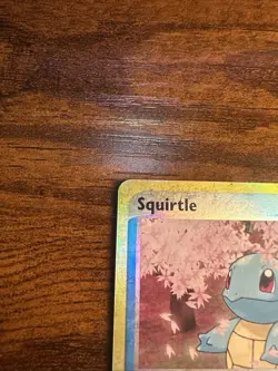 Pokemon TCG Squirtle Team Magma vs Team Aqua Reverse Holo Card 46/95 HP-DAMAGED - Image 2
