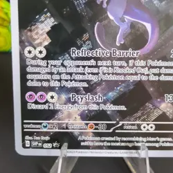Pokemon TCG Mewtwo 052 Scarlet & Violet Promo Holo Full Art Card 2023 NM - Image 4