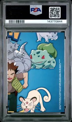 1999 TOPPS POKEMON SERIES 1 CHARACTER CARDS FOIL #TV10 JAMES PSA 9 - Image 2