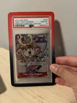 2023 One Piece Premium Card Collection 25th Ed #006 Tony Tony Chopper PSA 10 - Image 1