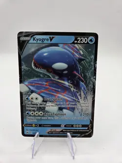 Kyogre V 037/159 Crown Zenith Holo - Pokemon Card - Image 1