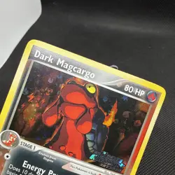 Pokemon Card - Dark Magcargo Team Rocket Returns 38/109 Reverse Holo Stamped - Image 3