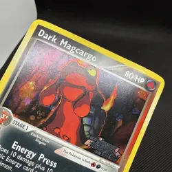 Pokemon Card - Dark Magcargo Team Rocket Returns 38/109 Reverse Holo Stamped - Image 4