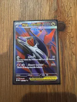 Pokemon TCG Mega Latias EX Full Art Ultra Rare Card 163/132 - Image 1