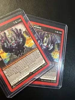 x2: CN1 Mothman TCG Card Lot - Full & Reverse Holo - FH RH Cryptid Nation CCG - Image 2