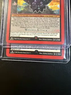 x2: CN1 Mothman TCG Card Lot - Full & Reverse Holo - FH RH Cryptid Nation CCG - Image 3