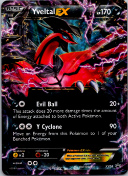 Pokemon Card - Yveltal EX - XY08 - XY Black Star Promo - 2014 - Image 1