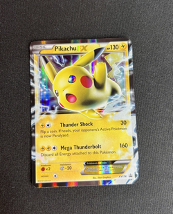 Pokemon TCG Pikachu EX Promo XY174 XY Promos Holofoil Card MP - Image 1