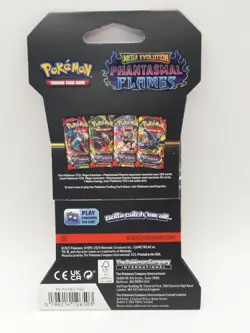 Pokemon TCG PHANTASMAL FLAMES 6 Sleeved Booster packs NEW Mega Evolution - Image 4
