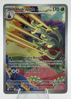 Pokemon TCG Hydrapple 188/182 Sv10: Destined Rivals Illustration Rare - Image 1