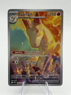 Pokemon Rapidash 189/182 Sv10: Destined Rivals Illustration Rare. - Image 1