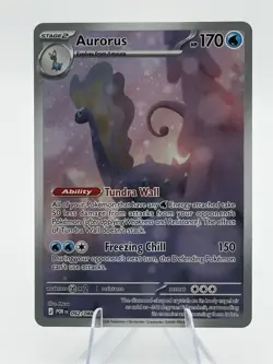 Aurorus 092/088 Illustration Rare Perfect Order Pokemon Pack Fresh Near Mint NM - Image 1
