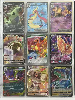 Pokemon Card Collection Binder Lot Alt Holo Rare First Partner Charmander Gengar - Image 1