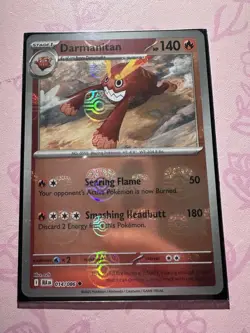 Darmanitan 014/086 Sv: Black Bolt Uncommon Holo 140HP Pokemon TCG - Image 1