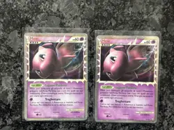 2x Lot Pokemon HeartGold & SoulSilver Triumphant Mew Prime ITALIAN #97/102 - Image 1