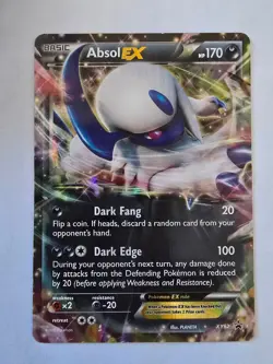 Absol EX XY62 Promo XY Black Star Promos Pokemon NM - Image 1