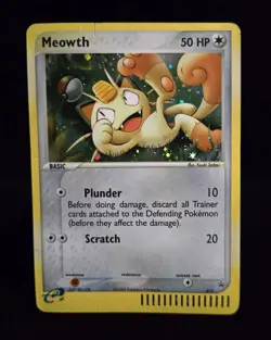 Pokemon TCG - MEOWTH - #013 - PROMO - HOLO - EX COLLECTOR'S TIN (2003) - HP/DMG - Image 1
