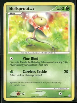 Bellsprout 85/146 Common Legends Awakened Pokemon Moderately Played - Image 1