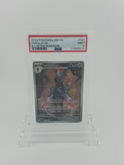 Pokemon Ceruledge Illustration Rare Holo PSA 9 Sv08: Surging Sparks 197/191 EN - Image 3