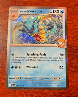 Pokemon TCG: Misty’s Gyarados - 049/182 - Holo Rare (Destined Rivals) Near Mint - Image 1