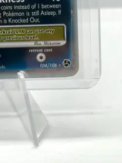 Darkrai Lv.X 104/106 Great Encounters Pokemon Ultra Rare Holo NM/LP - Image 5