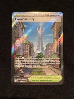 Lumiose City 111/088 Ultra Rare Perfect Order Pokemon Holo Near Mint - Image 1