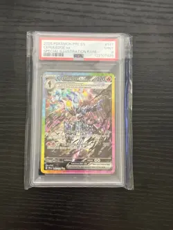 Pokemon 2025 Ceruledge ex 147/131 Tera SIR Prismatic Evolutions PSA 9 - Image 3