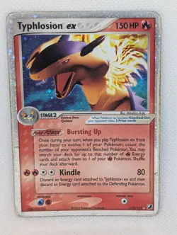 Typhlosion ex 110/115 Unseen Forces Holo Rare Pokemon TCG Nintendo HP - Image 1