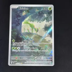 Pokemon Virizion Illustration Rare Full Art Holo Sv: White Flare 095/086 120 HP - Image 2