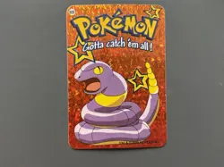 Ekans #23 Vending Prism Holo Sticker Card 2000 Pokemon CNo2 - Image 1