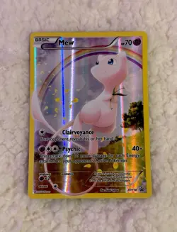 Mew XY110 XY Black Star Promo Holo Foil Pokemon TCG Card - Image 1