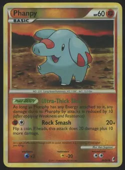 Phanpy 66/95 Call of Legends Pokemon Card Reverse Holo - Image 1