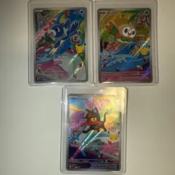 Pokemon First Partner Illustration Collection 3 card gen 7 (Alola set) - Image 1