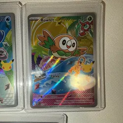 Pokemon First Partner Illustration Collection 3 card gen 7 (Alola set) - Image 3