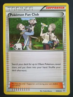 Pokemon Fan Club 69/83 Trainer - Generations Set - Pokemon Card - Lightly Played - Image 1